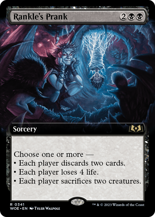 Rankle's Prank (Extended Art) (WOE-341) - [Wilds of Eldraine]: (Extended Art) Foil