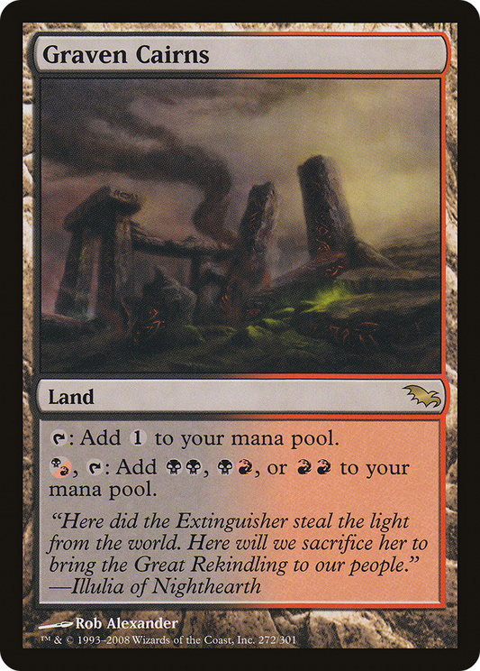 Graven Cairns (SHM-272) - [Shadowmoor] Foil
