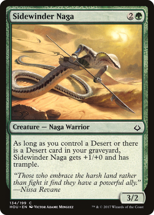 Sidewinder Naga (HOU-134) - [Hour of Devastation] Foil