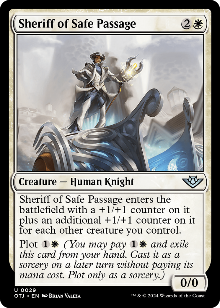 Sheriff of Safe Passage (OTJ-029) - [Outlaws of Thunder Junction]