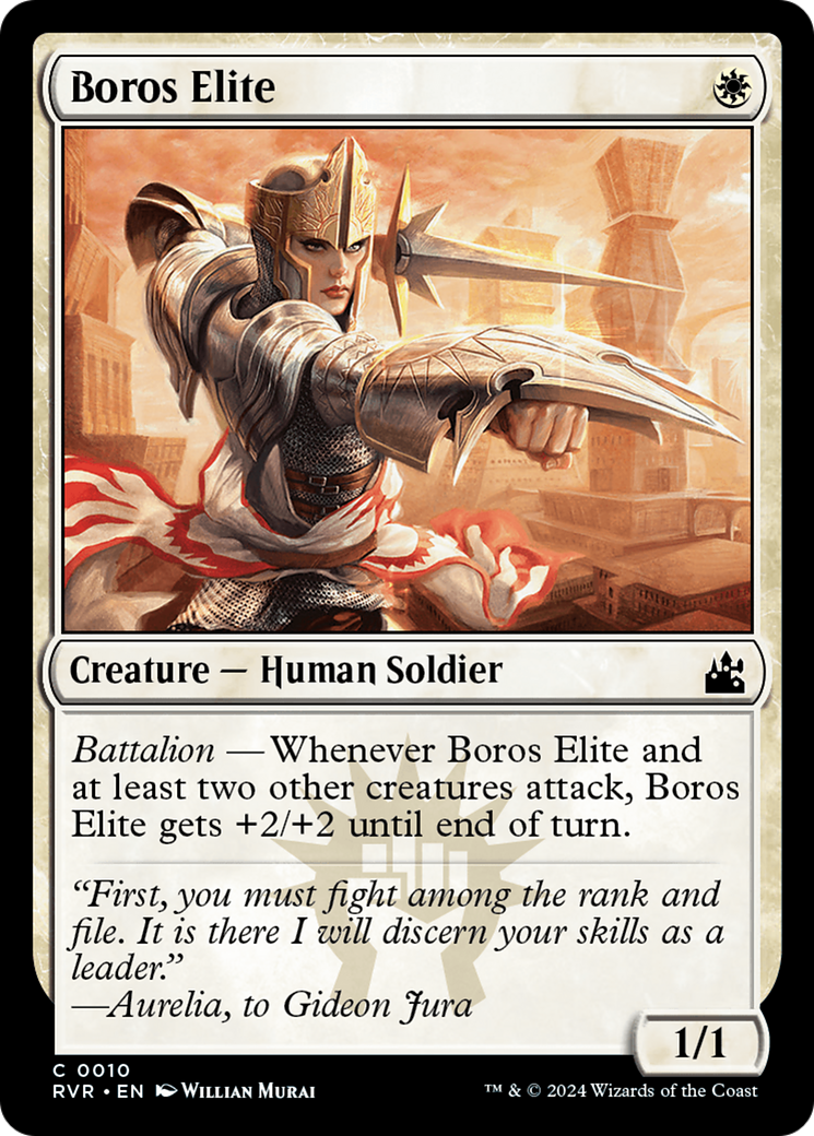 Boros Elite (RVR-010) - [Ravnica Remastered] Foil