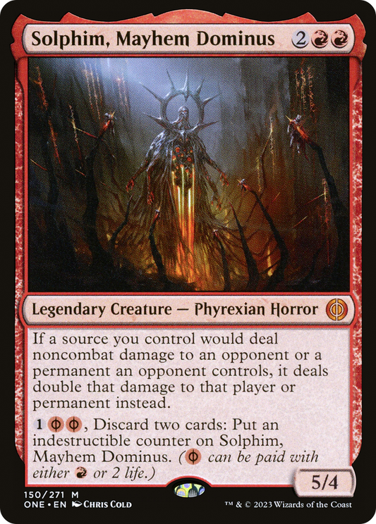 Solphim, Mayhem Dominus (ONE-150) - [Phyrexia: All Will Be One]