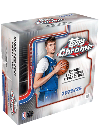 2025-26 Topps Chrome® Basketball - Mega Box