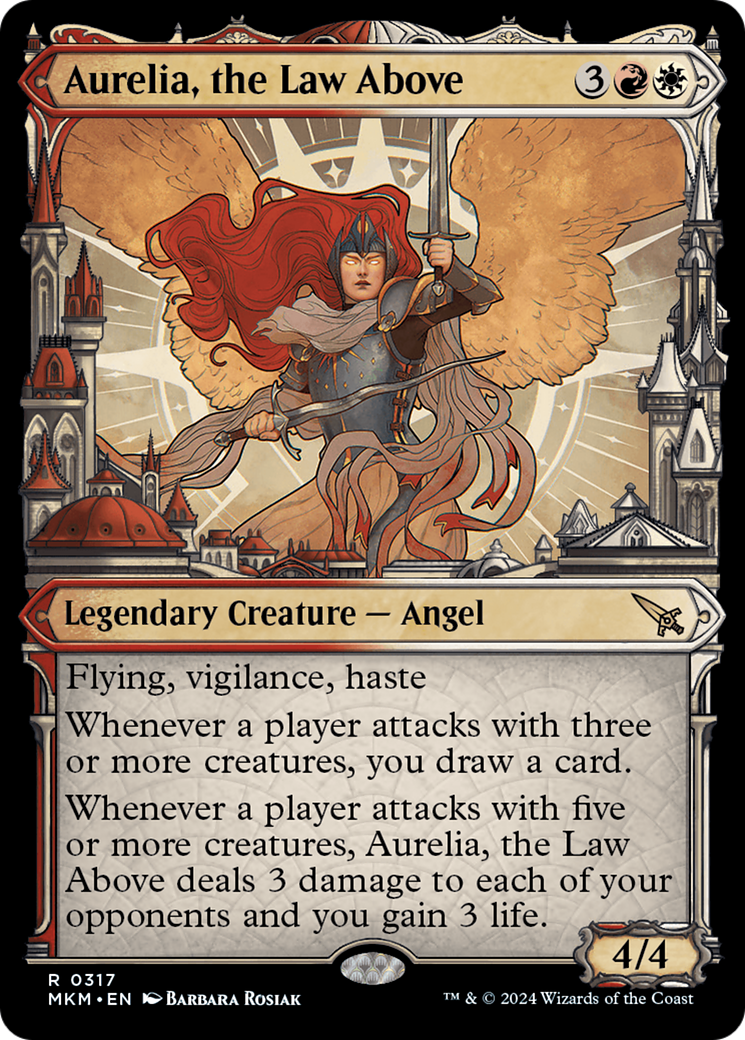 Aurelia, the Law Above (MKM-317) - [Murders at Karlov Manor]: (Showcase)