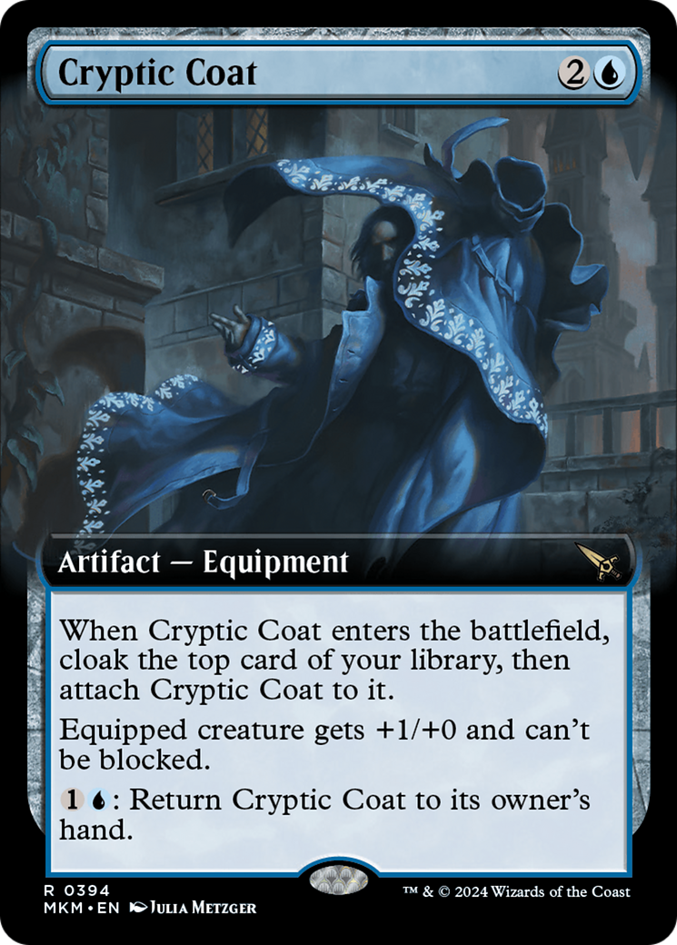 Cryptic Coat (MKM-394) - [Murders at Karlov Manor]: (Extended Art)