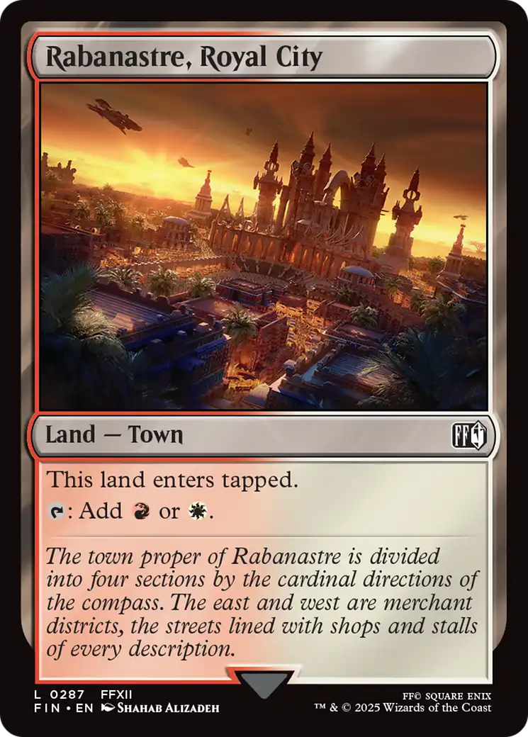 Rabanastre, Royal City (FIN-287) - [FINAL FANTASY]