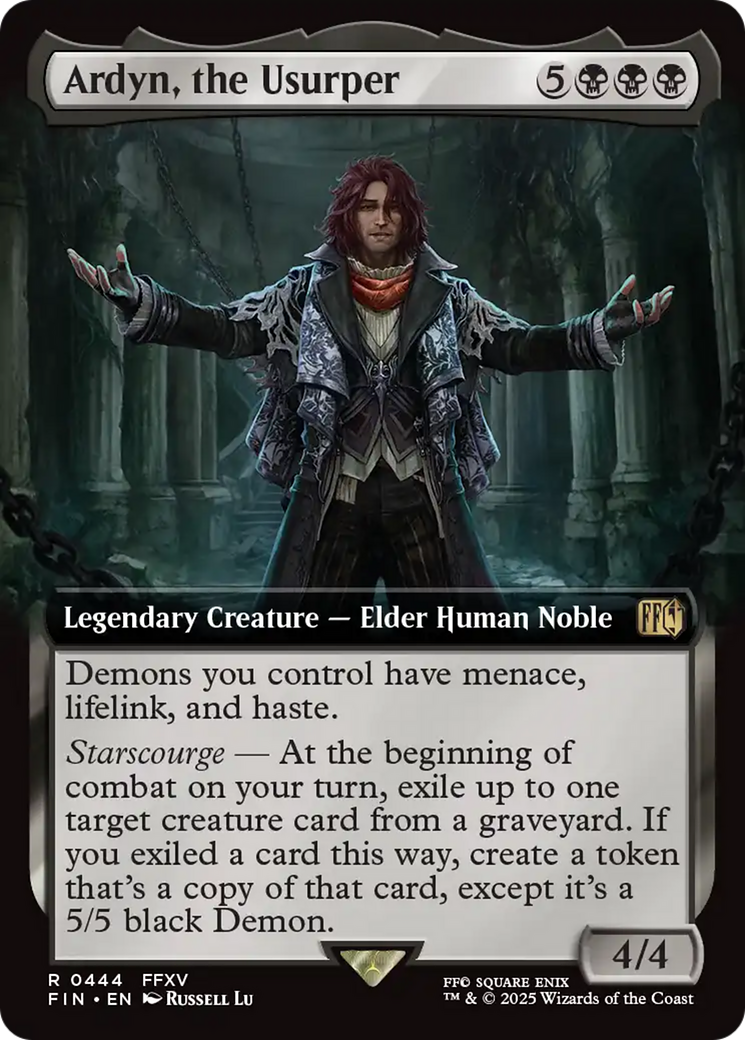 Ardyn, the Usurper (Extended Art) (FIN-444) - [FINAL FANTASY]: (Extended Art) Foil
