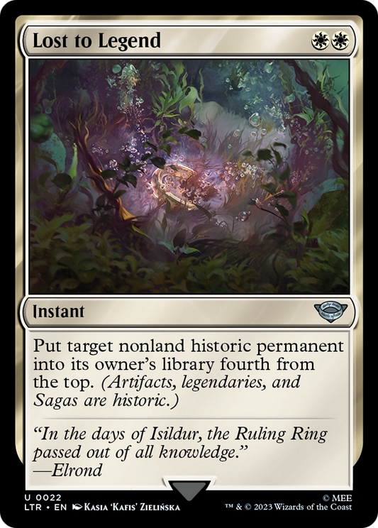 Lost to Legend (LTR-022) - [The Lord of the Rings: Tales of Middle-earth] Foil