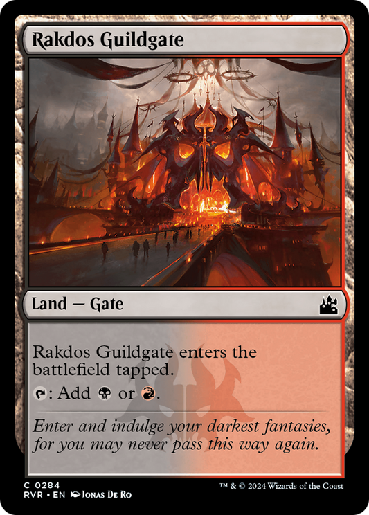 Rakdos Guildgate (RVR-284) - [Ravnica Remastered]