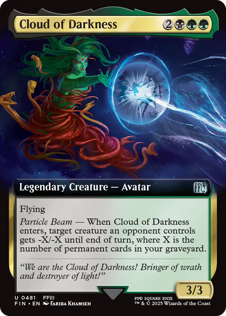 Cloud of Darkness (FIN-481) - [FINAL FANTASY]: (Extended Art)