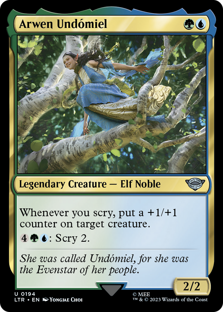 Arwen Undómiel (LTR-194) - [The Lord of the Rings: Tales of Middle-earth] Foil