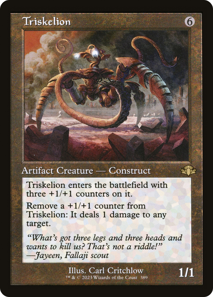 Triskelion (DMR-389) - [Dominaria Remastered] Foil