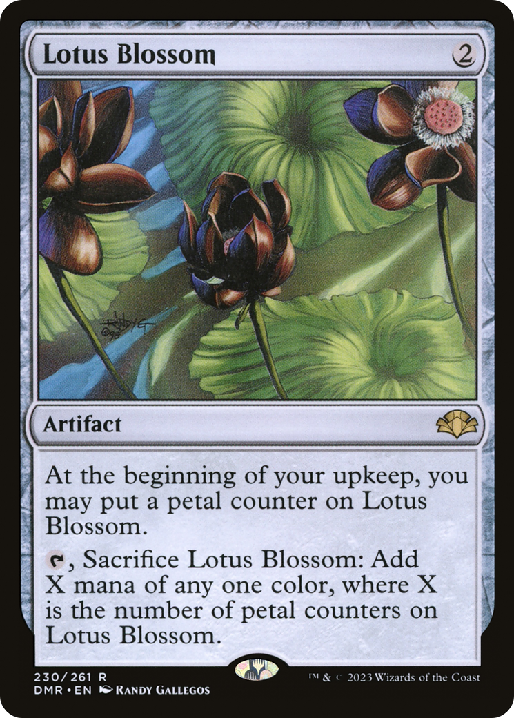 Lotus Blossom (DMR-230) - [Dominaria Remastered] Foil