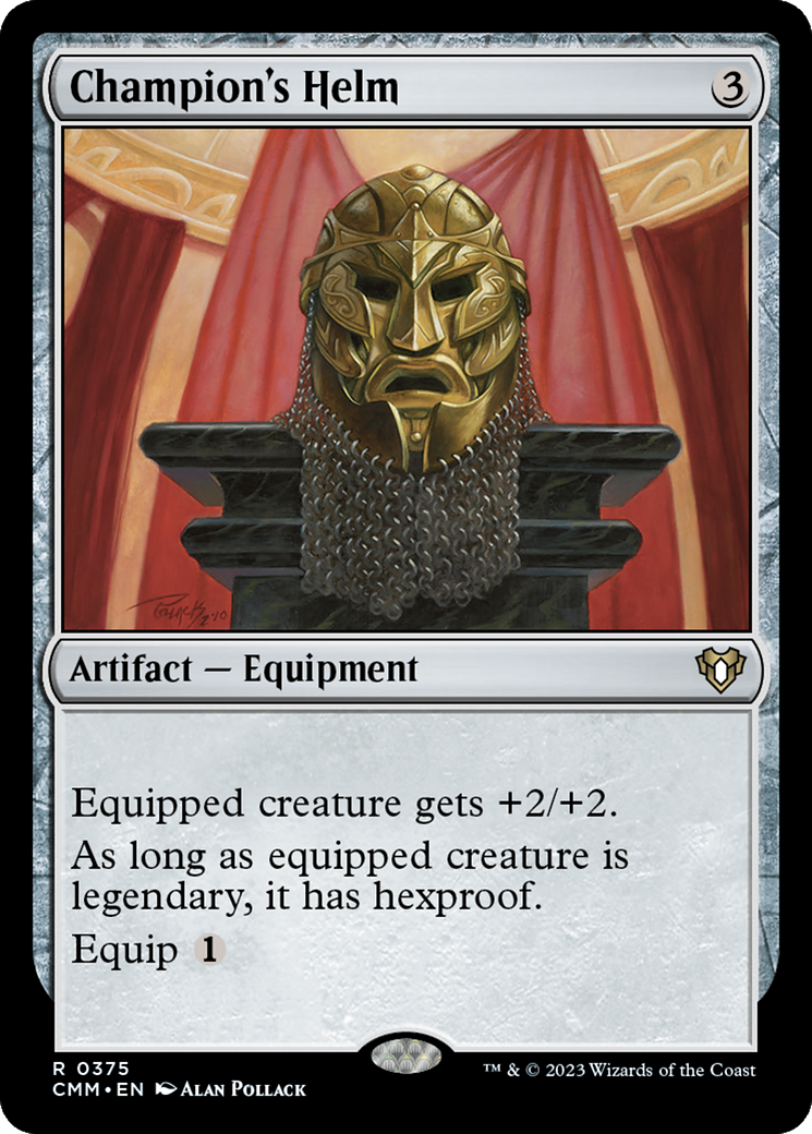 Heaume de champion [Commandant Maîtres] 
