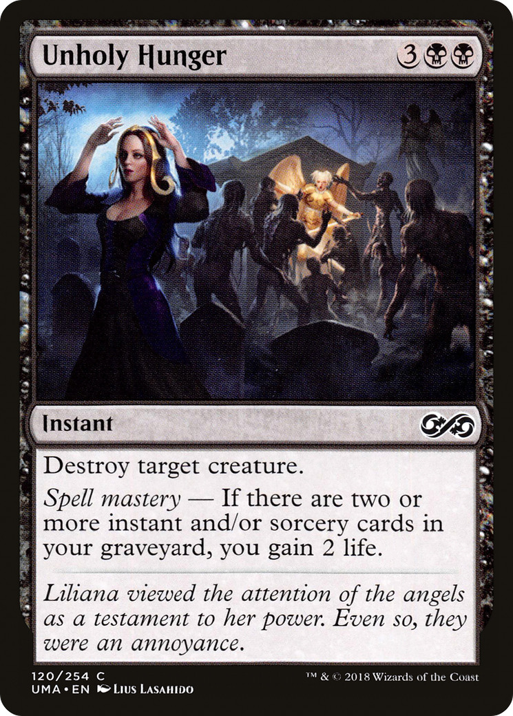 Unholy Hunger (UMA-120) - [Ultimate Masters]