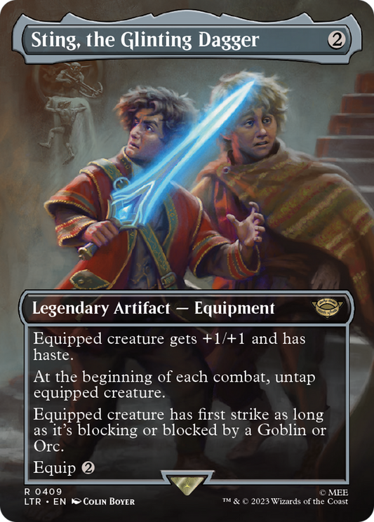 Sting, the Glinting Dagger (LTR-409) - [The Lord of the Rings: Tales of Middle-earth] (Borderless)