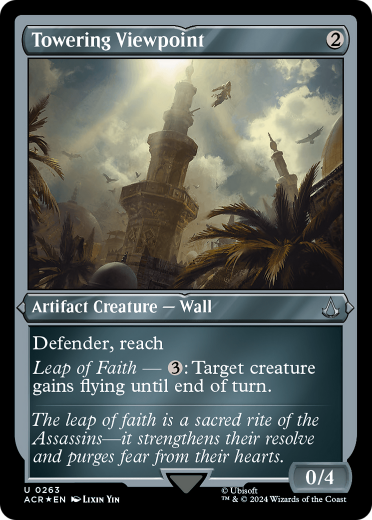 Towering Viewpoint (ACR-263) - [Assassin's Creed] Etched Foil