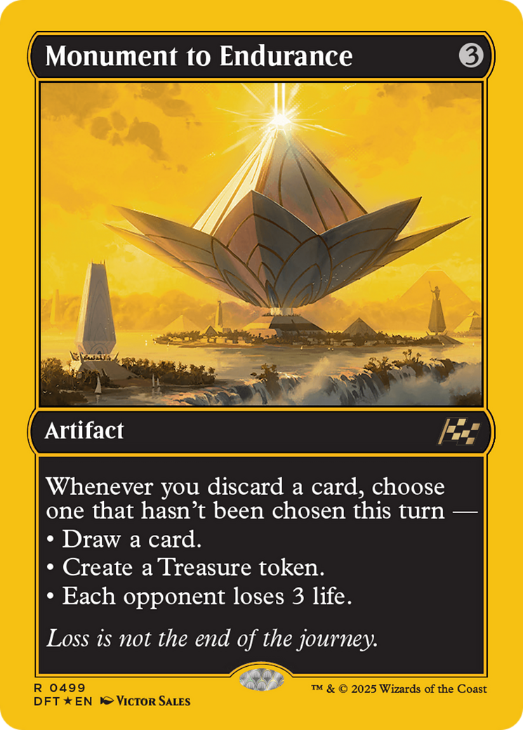 Monument to Endurance (DFT-499) - [Aetherdrift] Foil