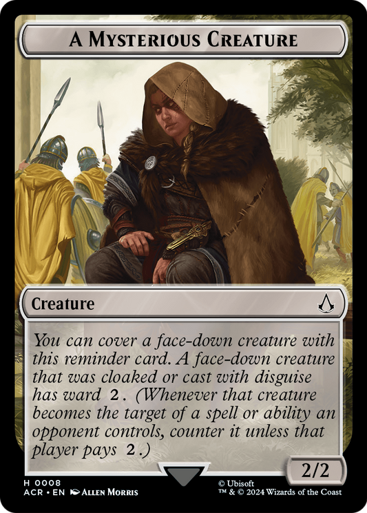 A Mysterious Creature (ACR-008) - [Assassin's Creed Tokens]