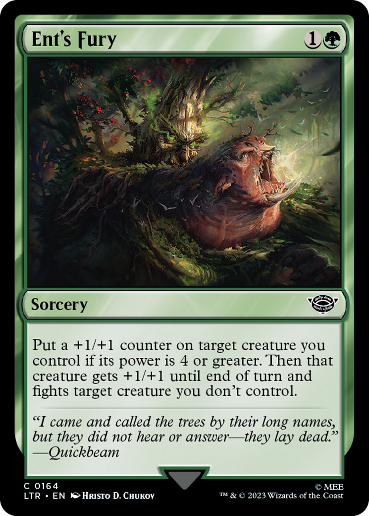 Ent's Fury (LTR-164) - [The Lord of the Rings: Tales of Middle-earth] Foil