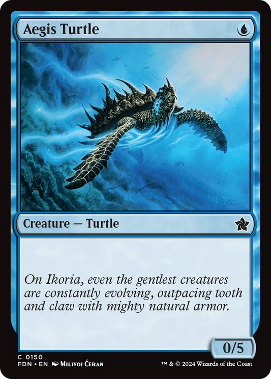 Aegis Turtle (FDN-150) - [Foundations] Foil