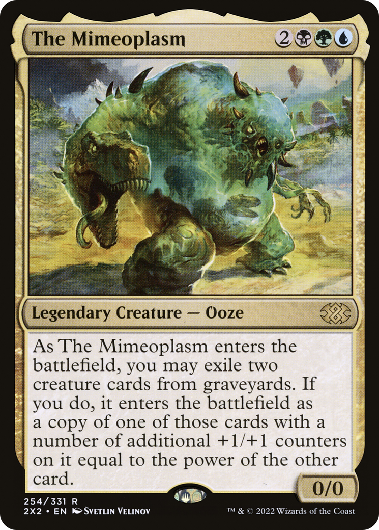 The Mimeoplasm (2X2-254) - [Double Masters 2022] Foil