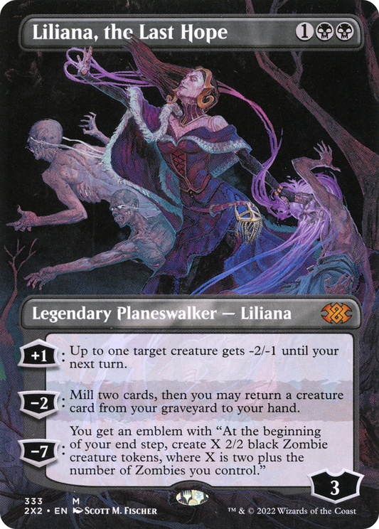 Liliana, the Last Hope (2X2-333) - [Double Masters 2022] (Borderless)