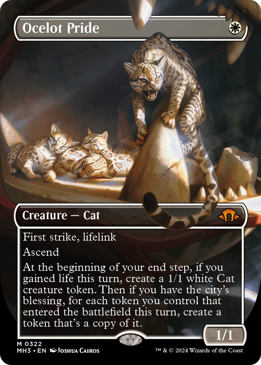 Ocelot Pride (MH3-322) - [Modern Horizons 3] (Sans bordure) 