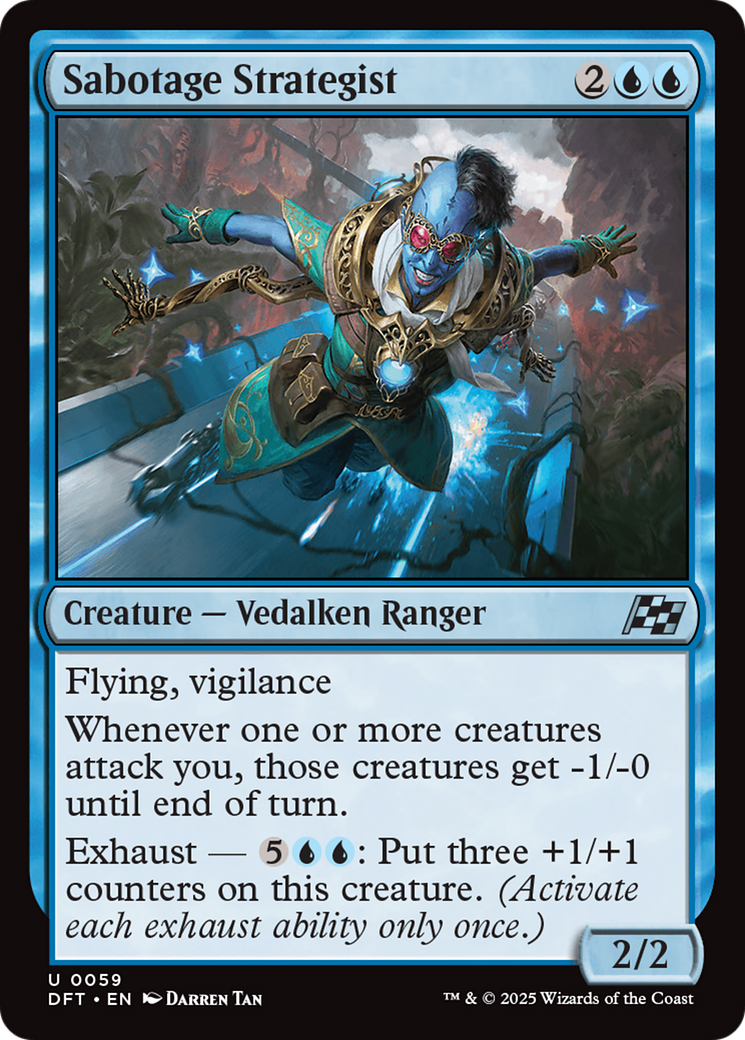 Sabotage Strategist (DFT-059) - [Aetherdrift]
