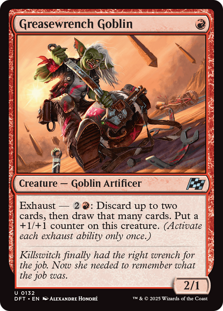 Greasewrench Goblin (DFT-132) - [Aetherdrift] Foil