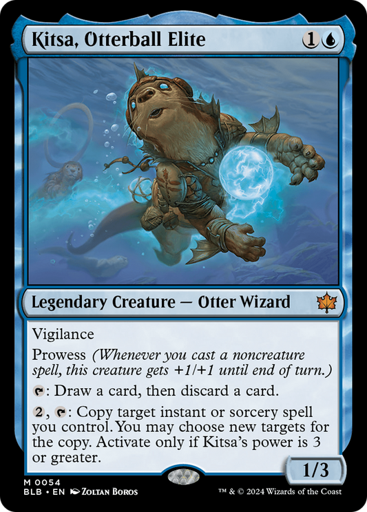 Kitsa, Otterball Elite (BLB-054) - [Bloomburrow] Foil