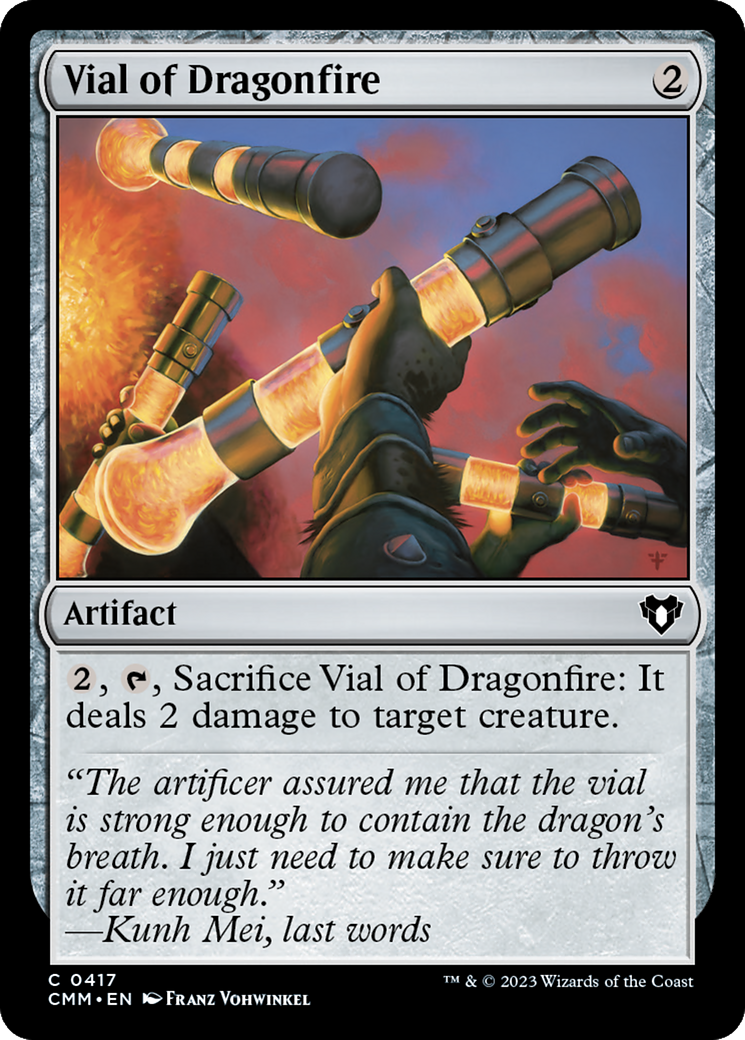 Vial of Dragonfire (CMM-417) - [Commander Masters]