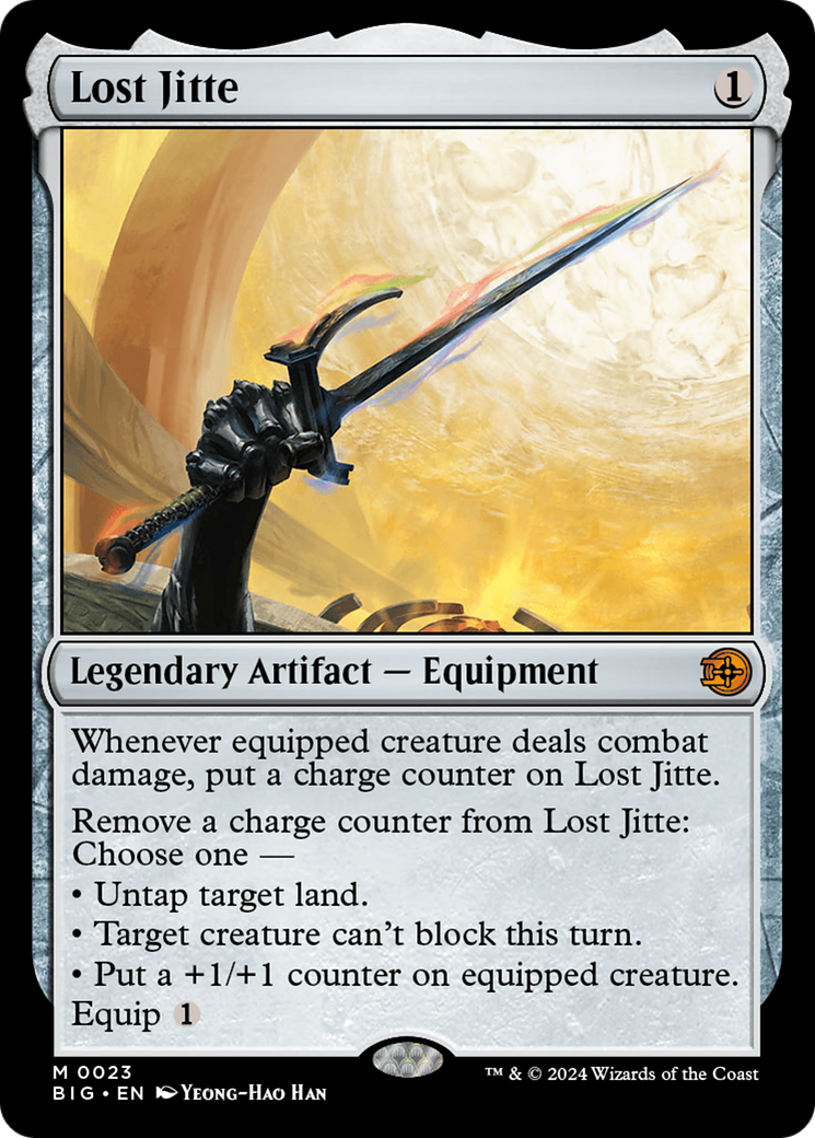 Lost Jitte (BIG-023) - [The Big Score] Foil
