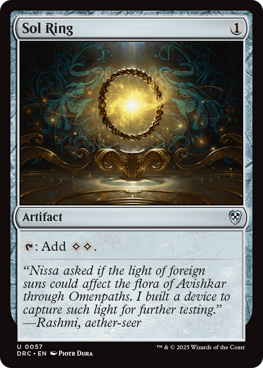 Sol Ring (DRC-057) - [Commander: Aetherdrift]