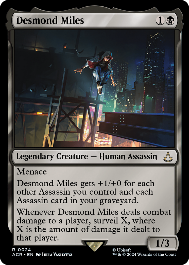 Desmond Miles (ACR-024) - [Assassin's Creed] Feuille 