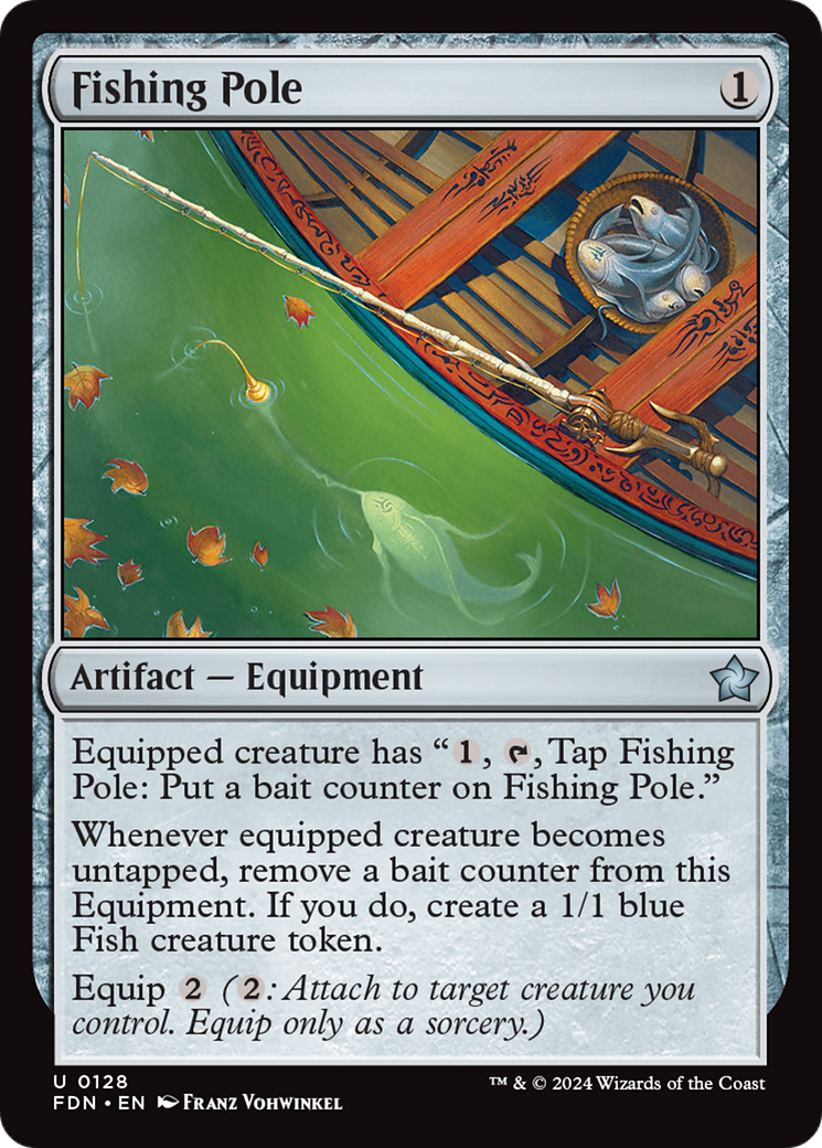 Fishing Pole (FDN-128) - [Foundations] Foil