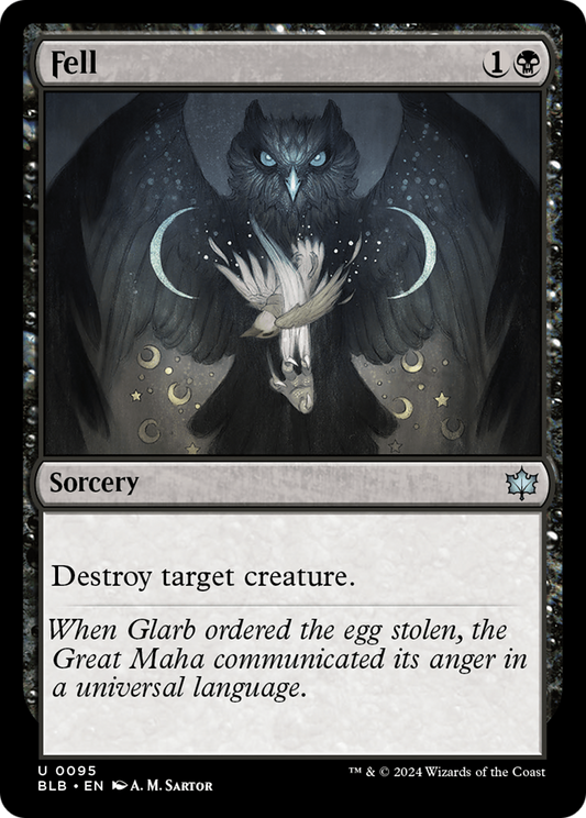 Fell (BLB-095) - [Bloomburrow] Foil