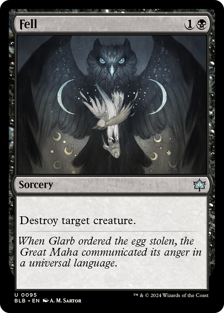 Fell (BLB-095) - [Bloomburrow]