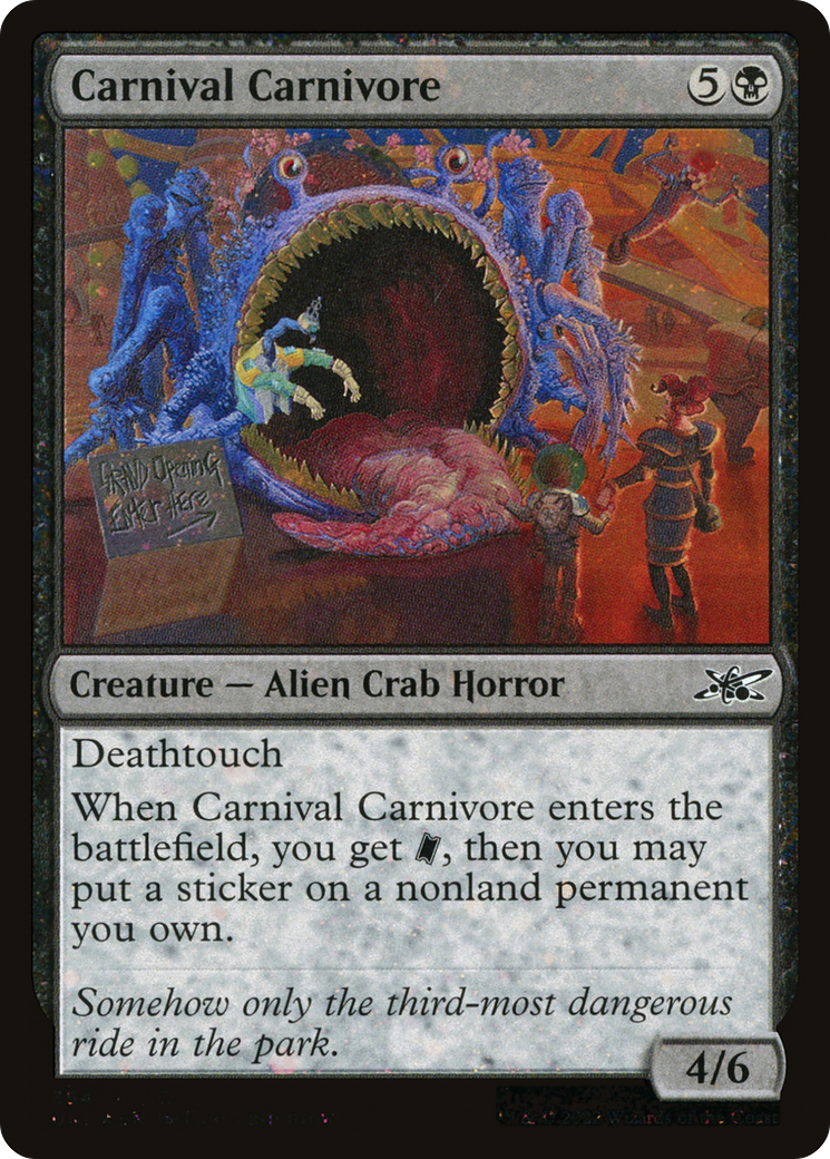 Carnival Carnivore (UNF-354) - [Unfinity] Foil