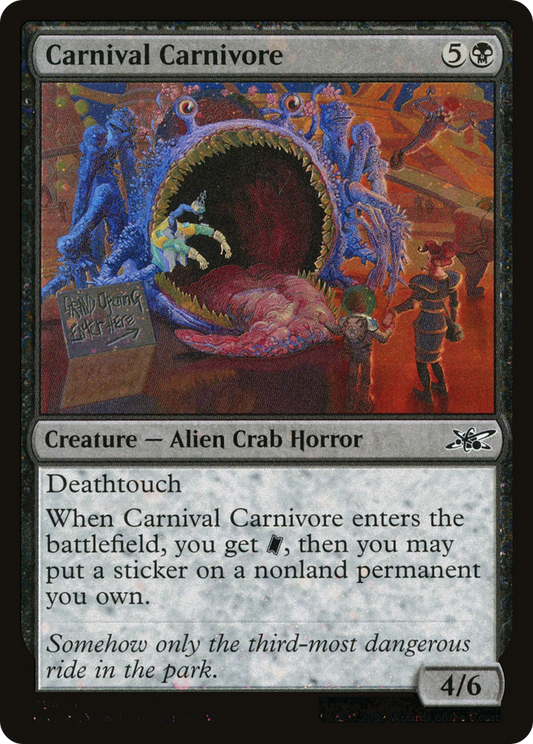 Carnival Carnivore (UNF-354) - [Unfinity] Foil