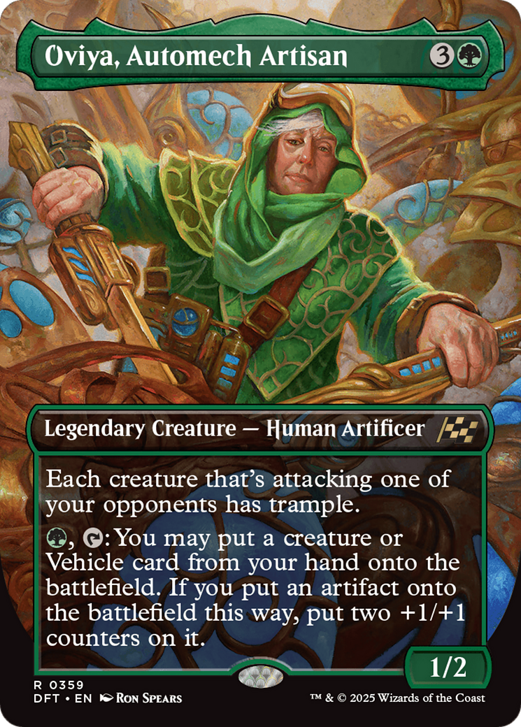 Oviya, Automech Artisan (DFT-359) - [Aetherdrift] (Borderless)