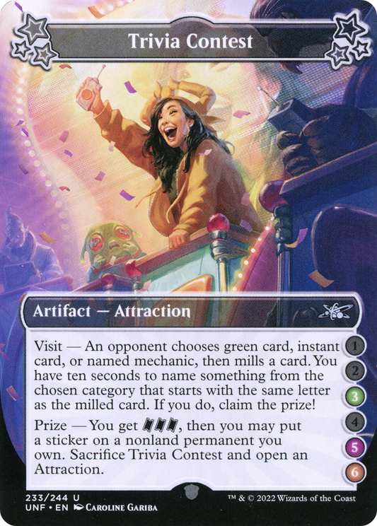 Trivia Contest (UNF-233E) - [Unfinity] Foil