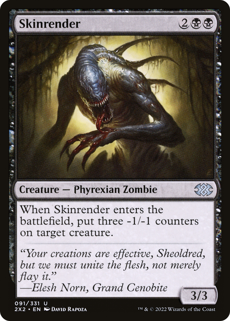 Skinrender (2X2-091) - [Double Masters 2022] Foil