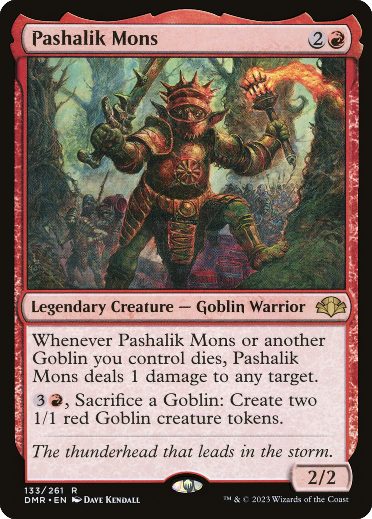 Pashalik Mons (DMR-133) - [Dominaria Remastered] Foil