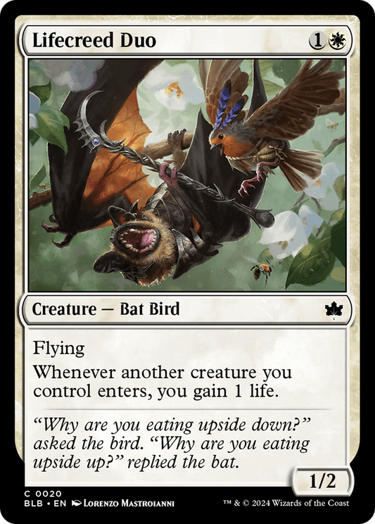 Lifecreed Duo (BLB-020) - [Bloomburrow] Foil