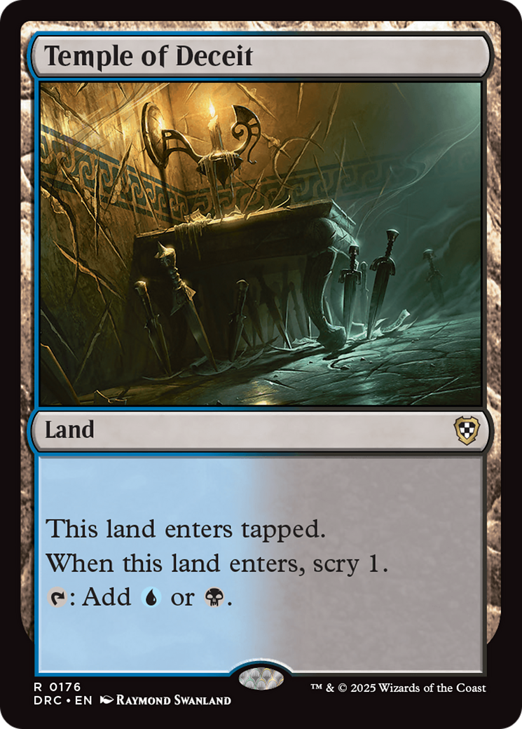 Temple of Deceit (DRC-176) - [Commander: Aetherdrift]