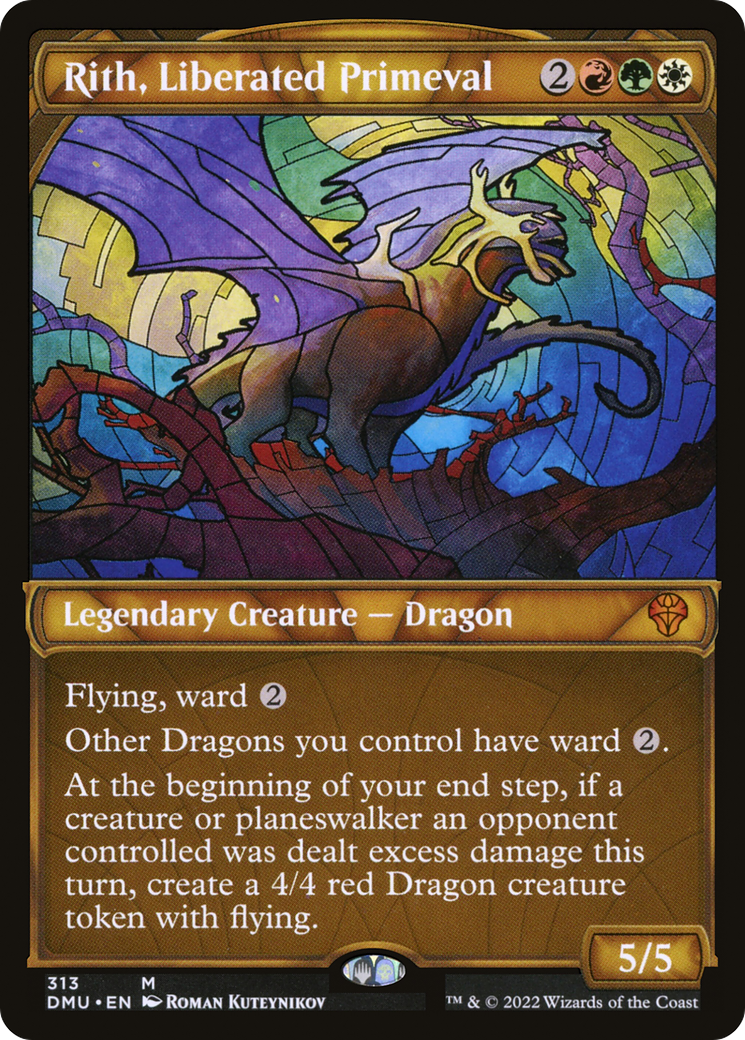 Rith, Liberated Primeval (DMU-313) - [Dominaria United]: (Showcase)
