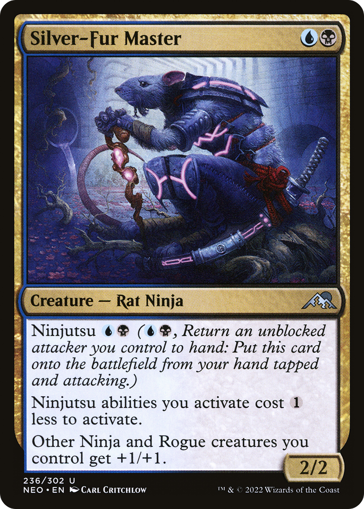 Silver-Fur Master (NEO-236) - [Kamigawa: Neon Dynasty]