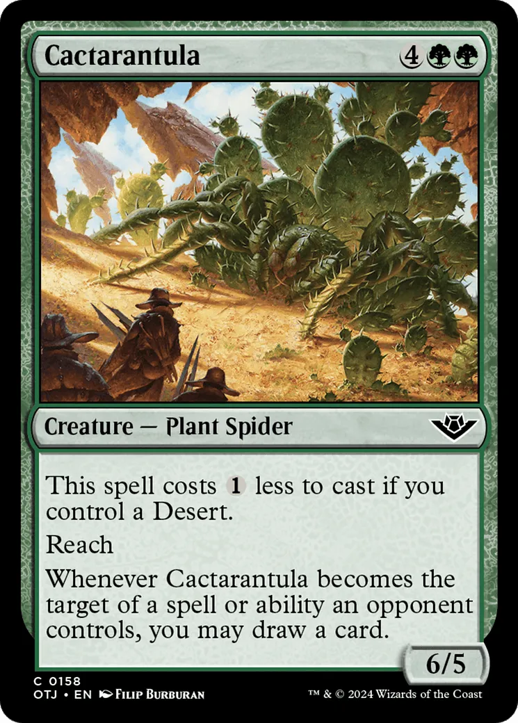 Cactarantula (OTJ-158) - [Outlaws of Thunder Junction] - Emmett's ToyStop