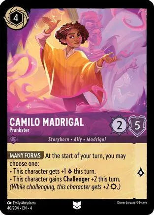 Camilo Madrigal - Prankster (40/204) Cold Foil - Ursulas Return - Emmett's ToyStop